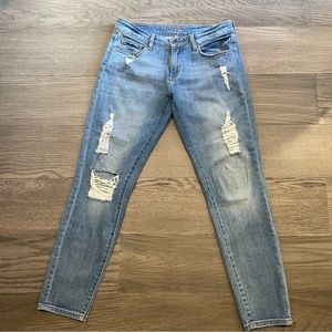 DL1961 Azalea Relaxed Skinny Jeans Soraya Wash Size 27